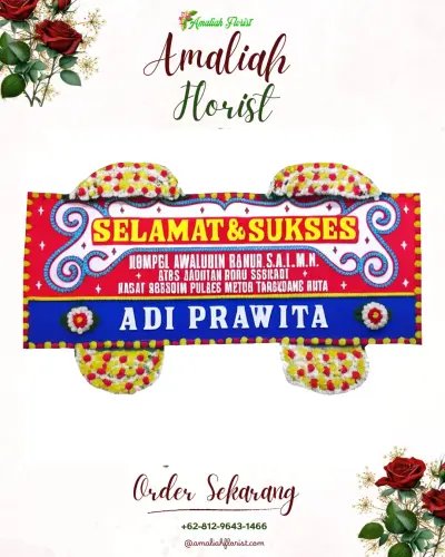 Karangan Bunga Ucapan Selamat liunggunung